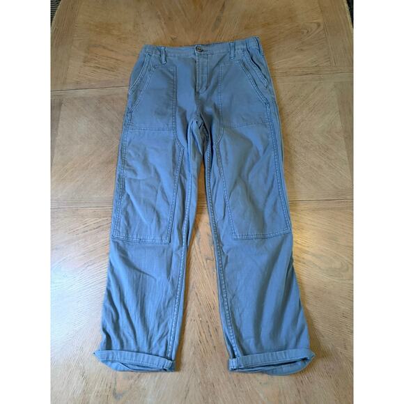 Pilcro Anthropologie the roamer blue chino style pant size 28 - Picture 6 of 11